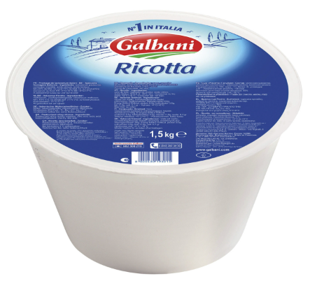 Cows Milk Ricotta 1.5kg /each