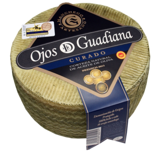 (PO) Ojos de Guadiana Manchego, cured D.O.P. 3kg~ /kg