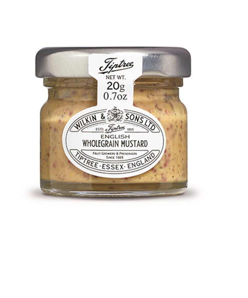 Tiptree Mini English Wholegrain Mustard (72x20g) / case