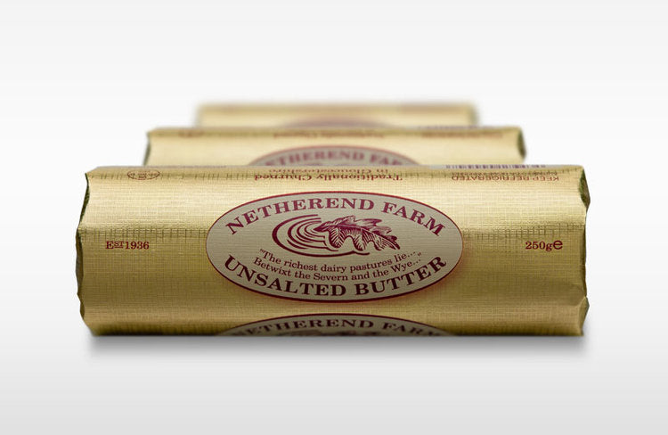 Netherend Butter Unsalted Rolls (20x250g) /case
