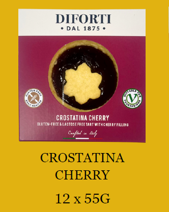 Retail GF Cherry Small Tarts (12x55g)/cs