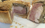 *NEW** Toppings Pork & HAGGIS Pork Pie (12 x 200g) / case (Pre Baked - Thaw & Serve)