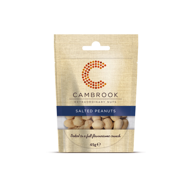 Baked Salted Peanuts (24x45g) / case