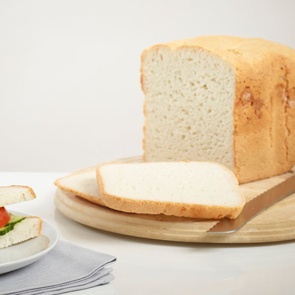 Gluten Free White Bread Loaf (6 x 600g) / case