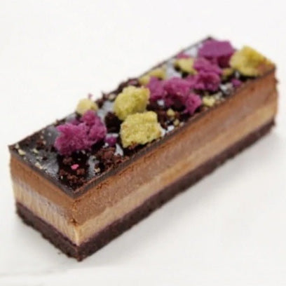 Didiers Vegan Chocolate, Cherry & Pistachio slice 9x3cm (36)