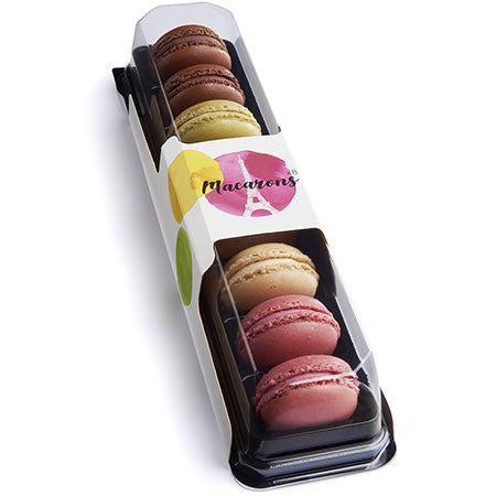 Macarons (Retail packs) (18packs x 8 macarons) / case (Pre Baked - Thaw & Serve)