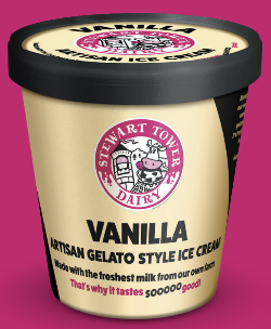 ST Vanilla Ice Cream (24x120ml) / case