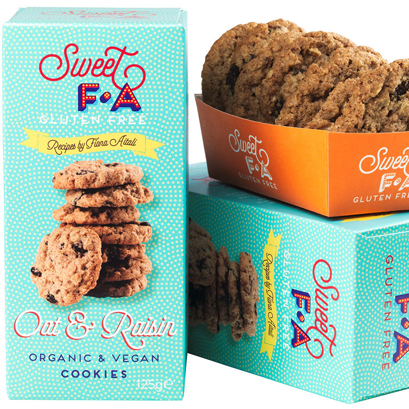 IB Sweet FA GF Oat & Rasin Cookies (12x125g)/cs
