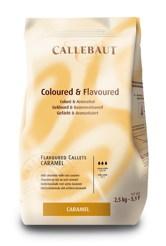 Callebaut Caramel Pistoles  2.5kg / each