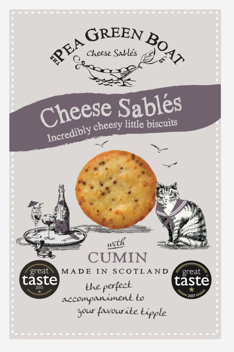 Cheese Sables w/ cumin (12 x 80g) / case