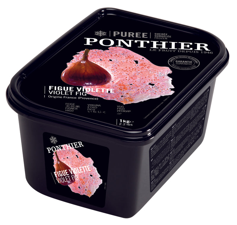 Ponthier Frozen Fig Puree (Violet) 1kg / each