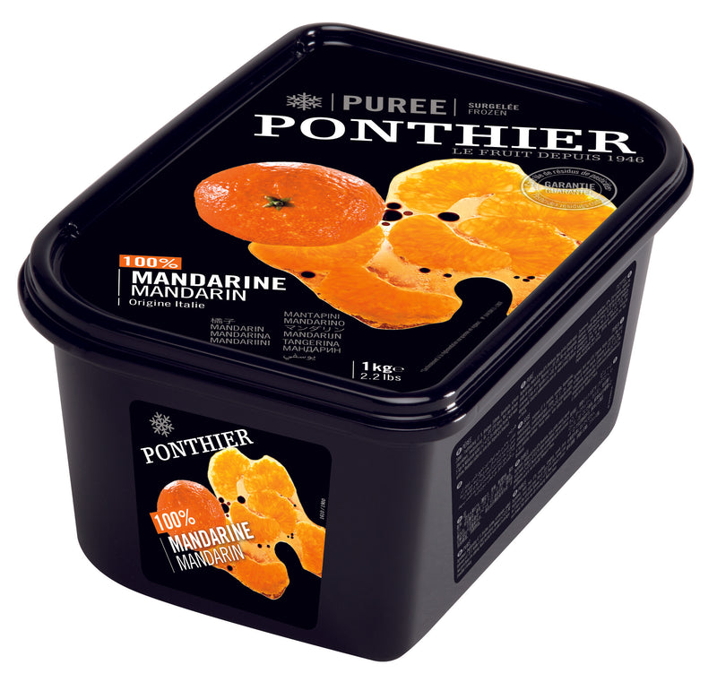 Ponthier Frozen Mandarin Puree 1kg / each