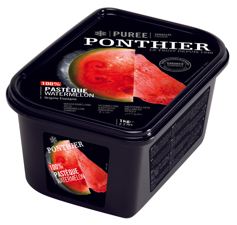 Ponthier Frozen Watermelon Puree 1kg / each